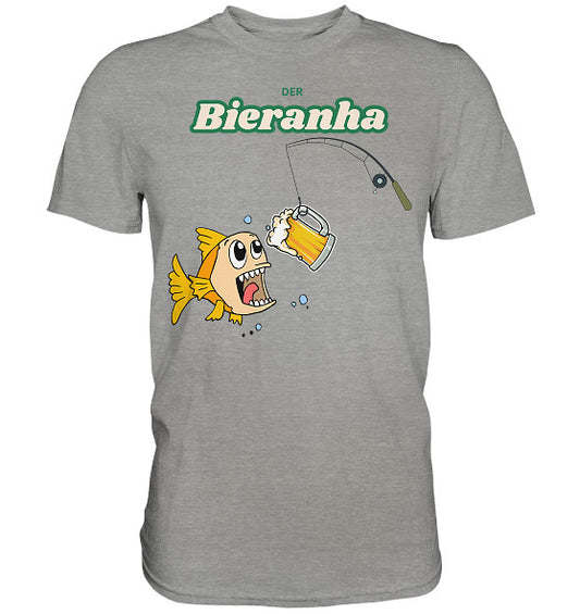 Der Bieranha - Premium Shirt