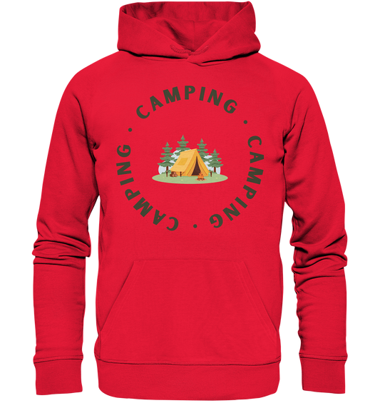 Camping Hoodie - Premium Unisex Hoodie