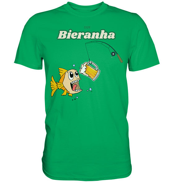 Der Bieranha  - Premium Shirt