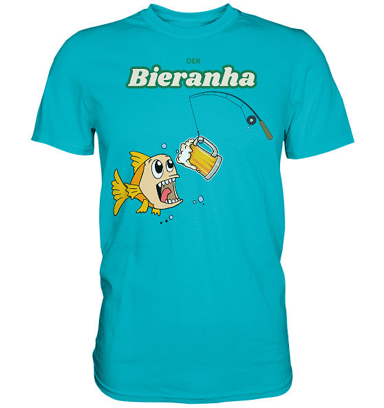 Der Bieranha  - Premium Shirt