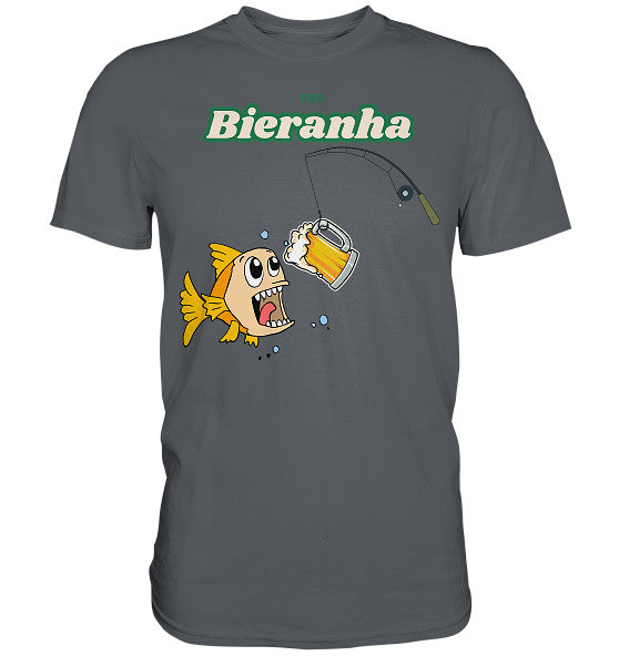 Der Bieranha  - Premium Shirt