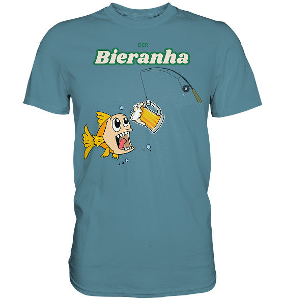 Der Bieranha  - Premium Shirt