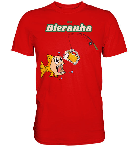 Der Bieranha  - Premium Shirt
