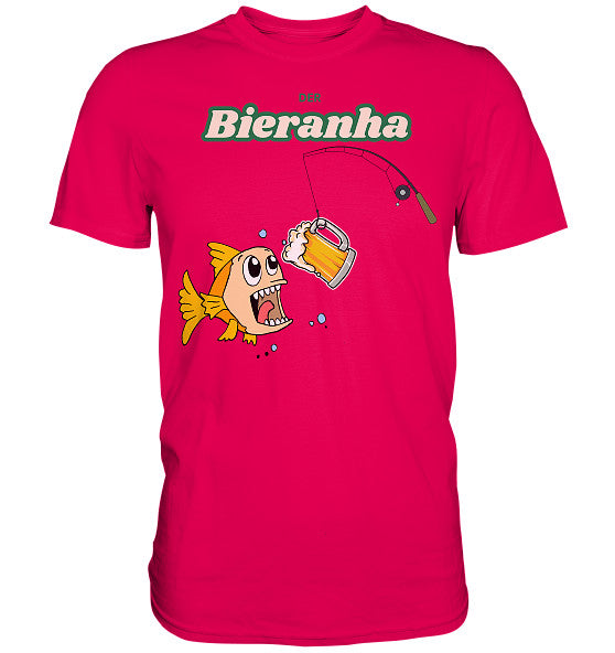 Der Bieranha  - Premium Shirt