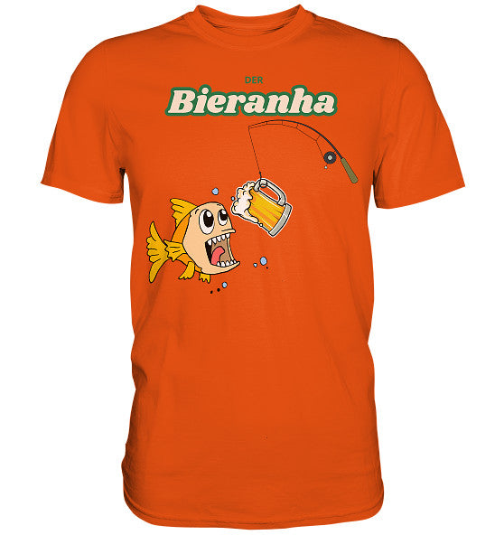 Der Bieranha  - Premium Shirt