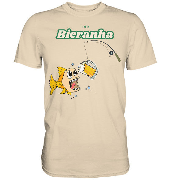 Der Bieranha  - Premium Shirt