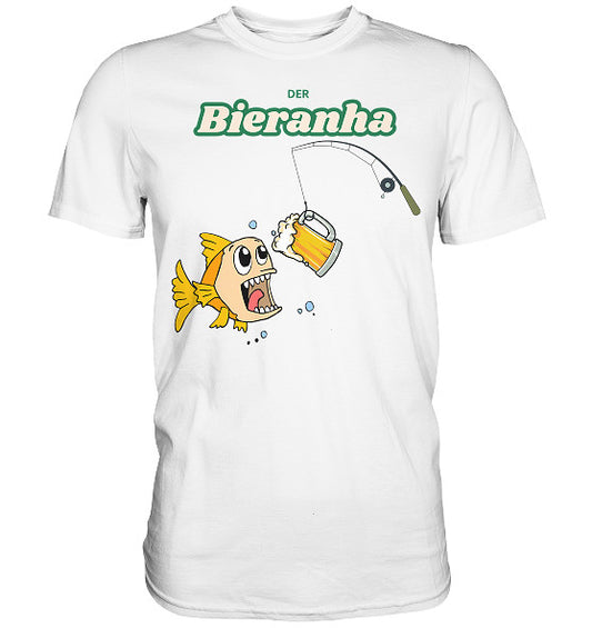 Der Bieranha  - Premium Shirt