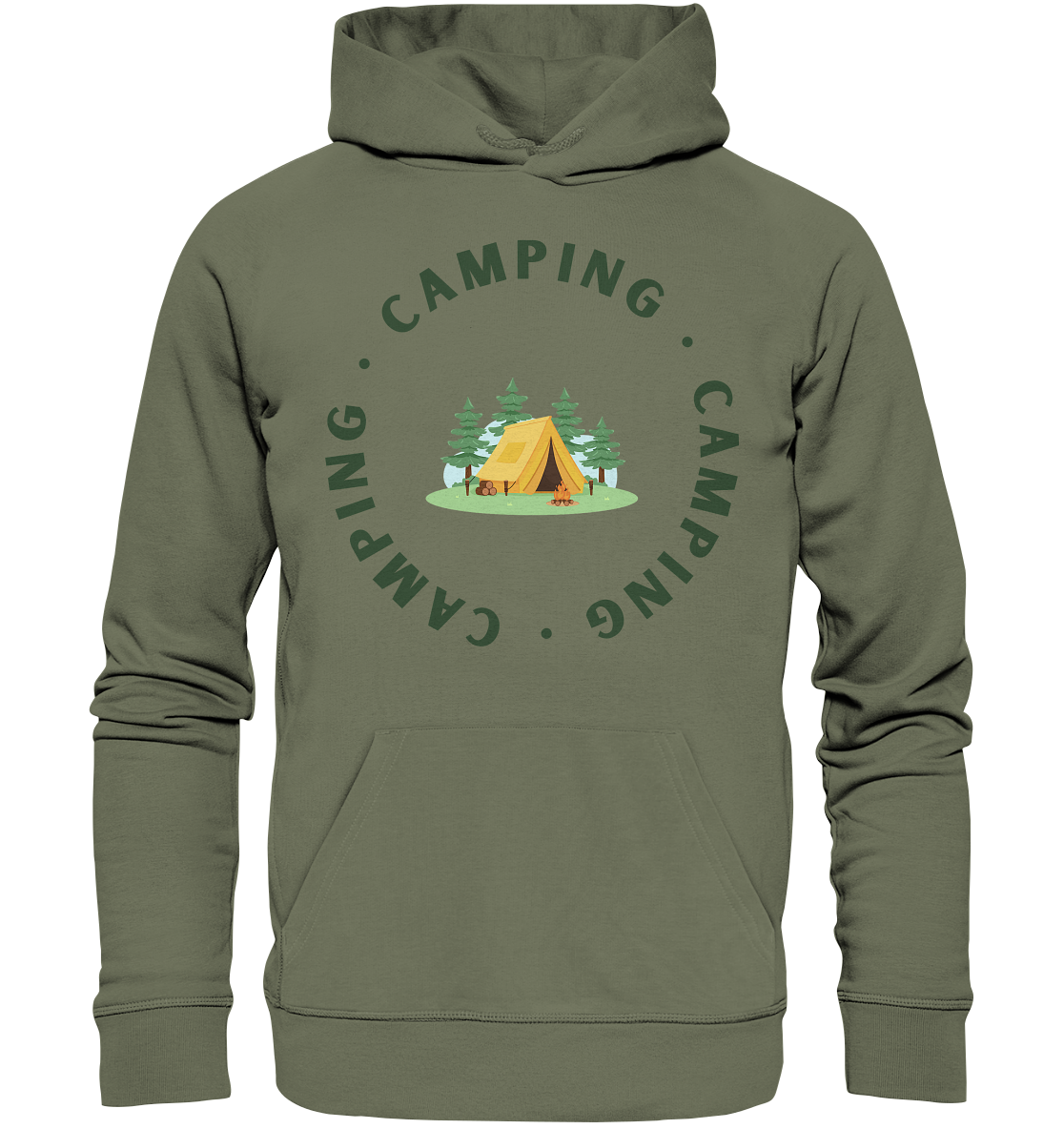 Camping Hoodie - Premium Unisex Hoodie